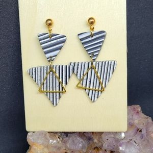2 pack! Polymer clay earrings